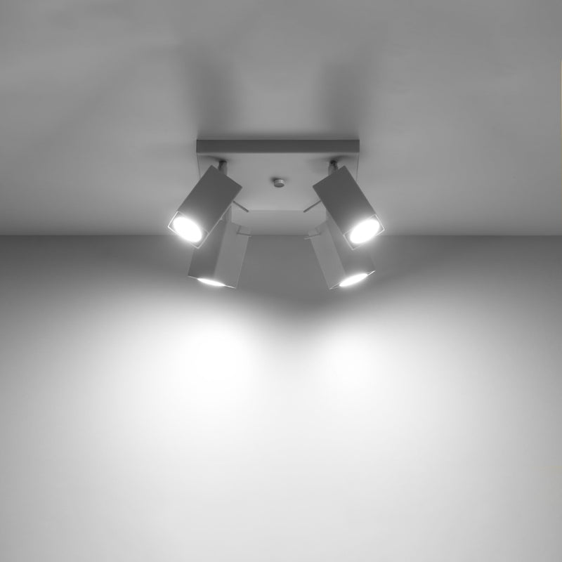 Ceiling lamp steel Merida modern Design GU10
