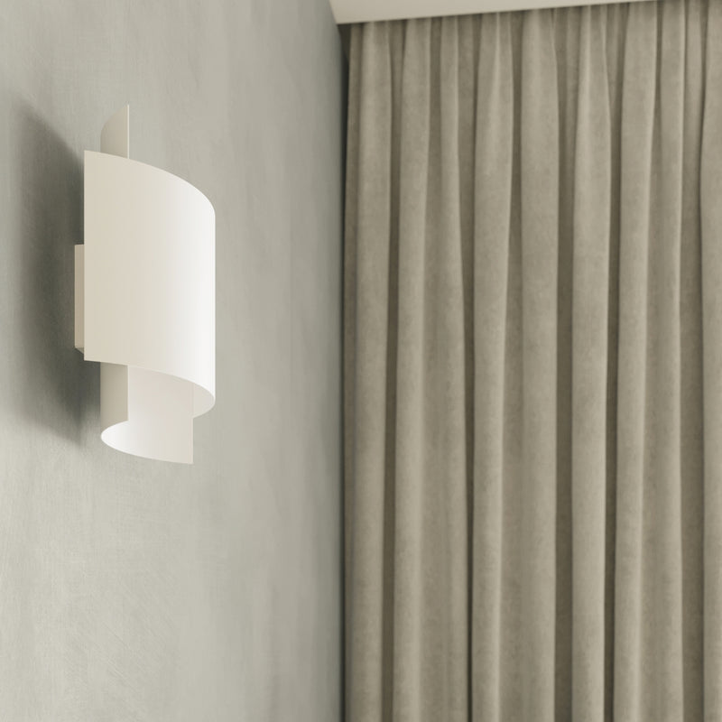 Wall lamp steel Impact industrial Design G9
