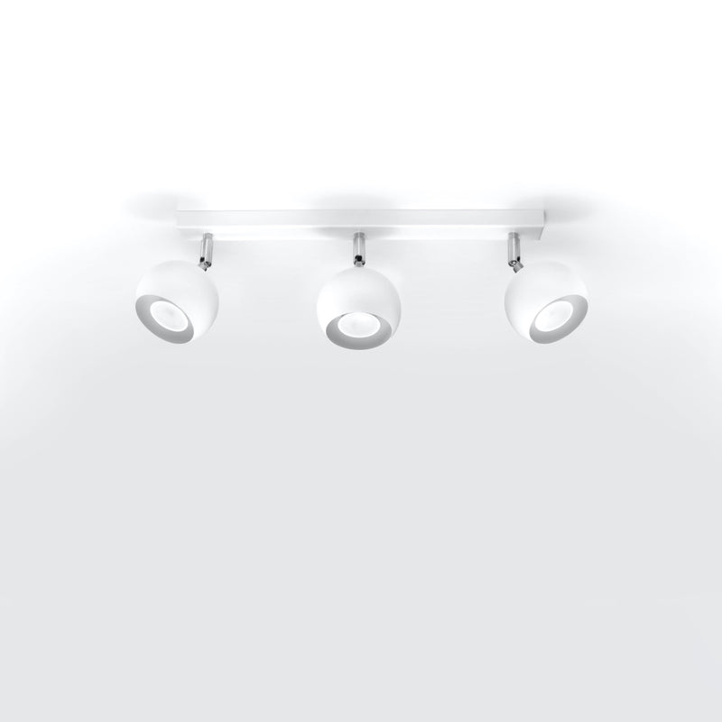 Ceiling lamp steel Oculare modern Design GU10