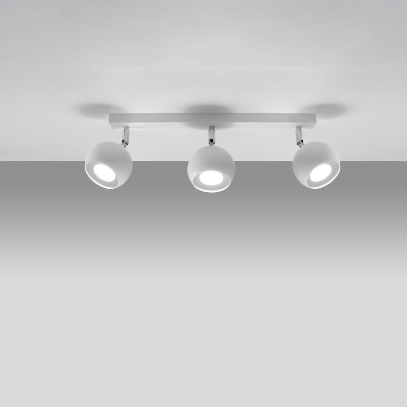 Ceiling lamp steel Oculare modern Design GU10