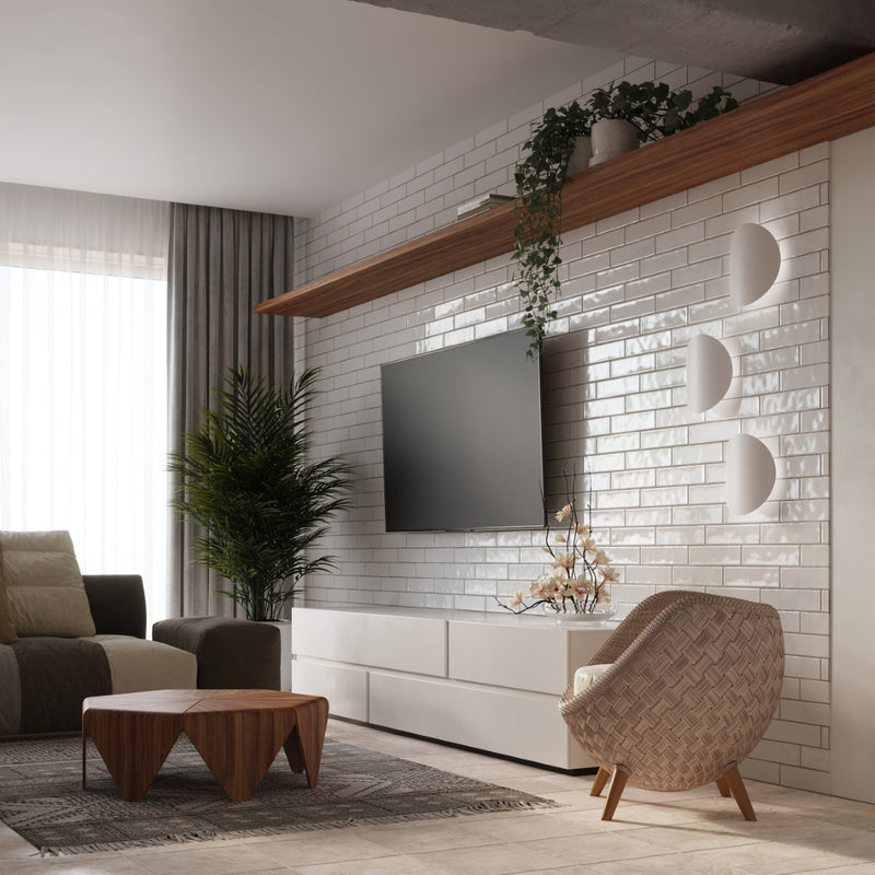 Wall lamp steel Senses modern Design G9