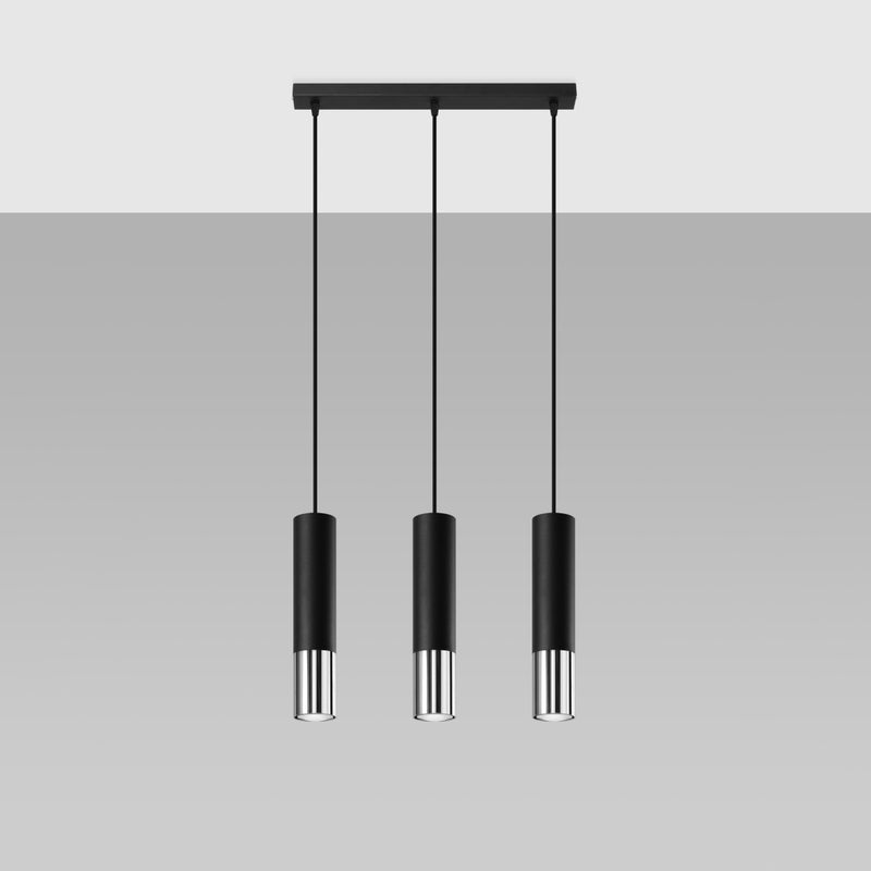 Pendant lamp steel Loopez modern Design GU10