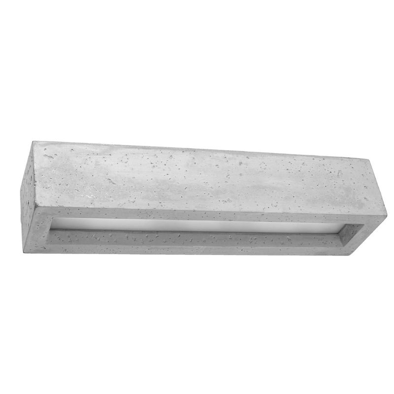 Wall lamp concrete, glass Vega modern Design E27