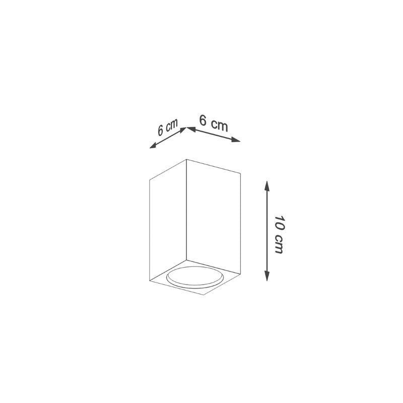 Ceiling lamp wood Keke Scandinavian Design GU10