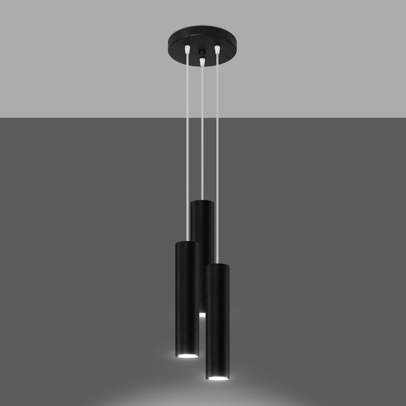 Pendant lamp steel Lagos modern Design GU10