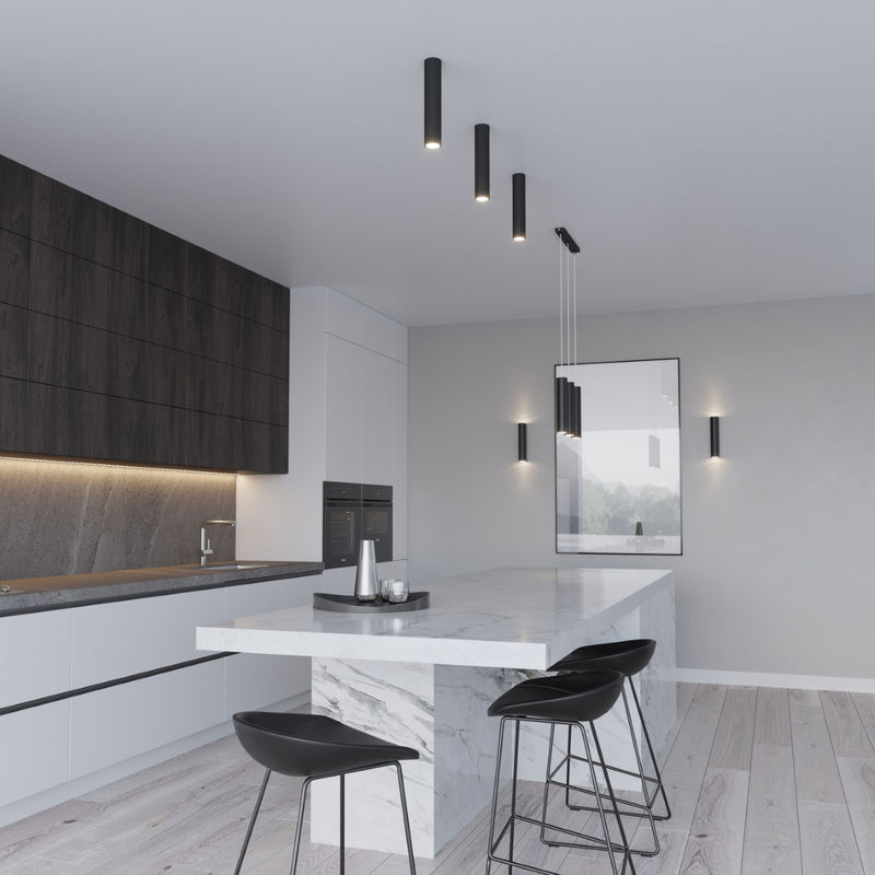 Pendant lamp steel Lagos modern Design GU10