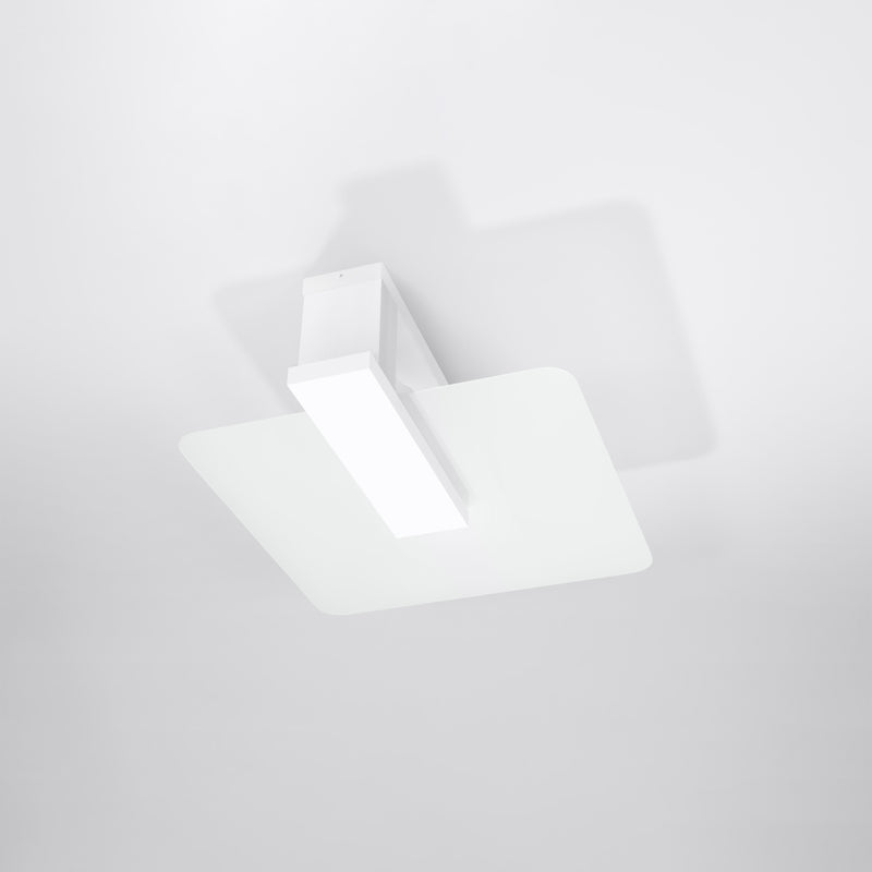Ceiling lamp wood, glass Lappo Scandinavian Design E27