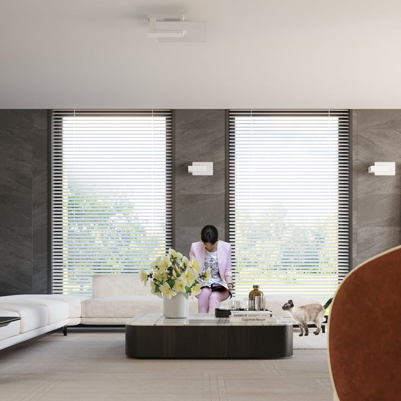 Ceiling lamp wood, glass Lappo Scandinavian Design E27