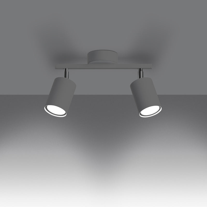 Ceiling lamp steel Lemmi minimalistic Design GU10