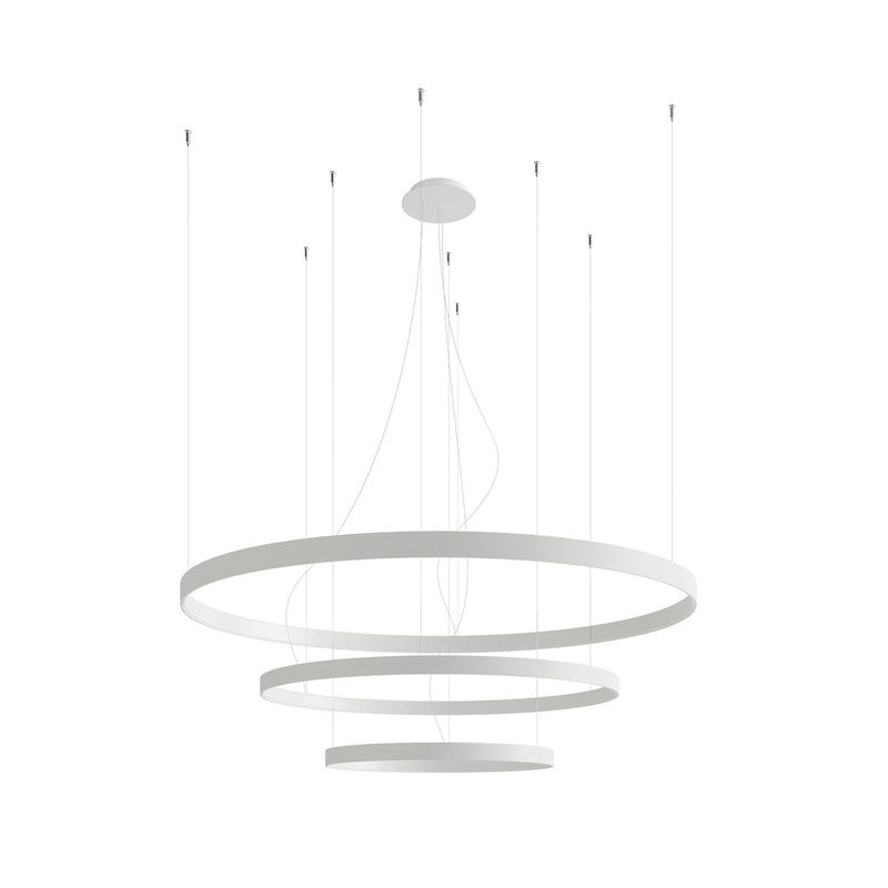 Chandelier aluminum Rio modern Design LED