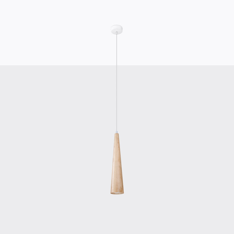 Pendant lamp wood Sula Scandinavian Design GU10