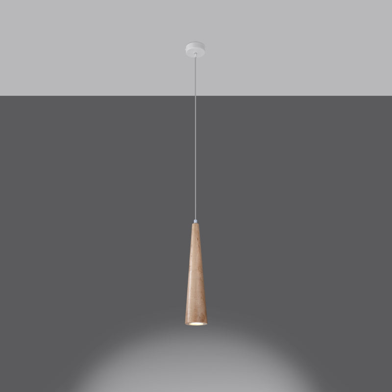 Pendant lamp wood Sula Scandinavian Design GU10