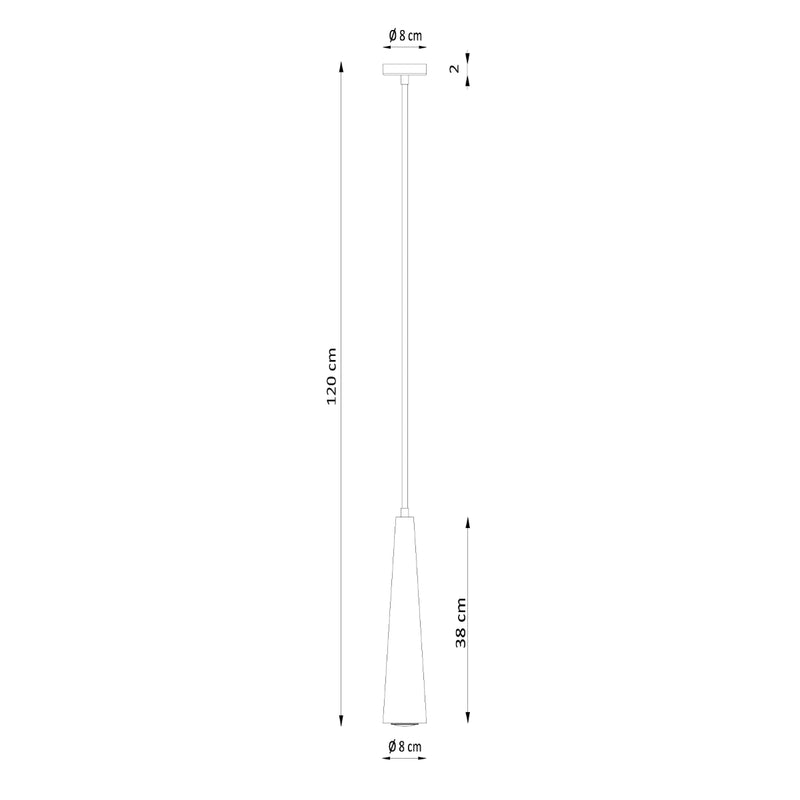 Pendant lamp wood Sula Scandinavian Design GU10