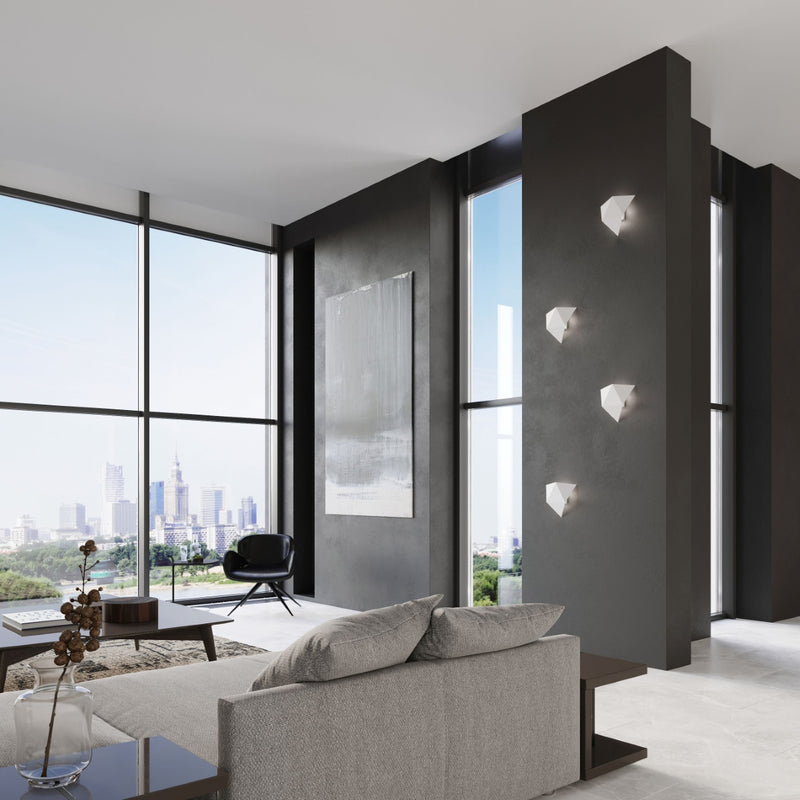 Wall lamp steel Solido modern Design G9