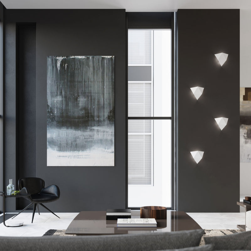 Wall lamp steel Solido modern Design G9