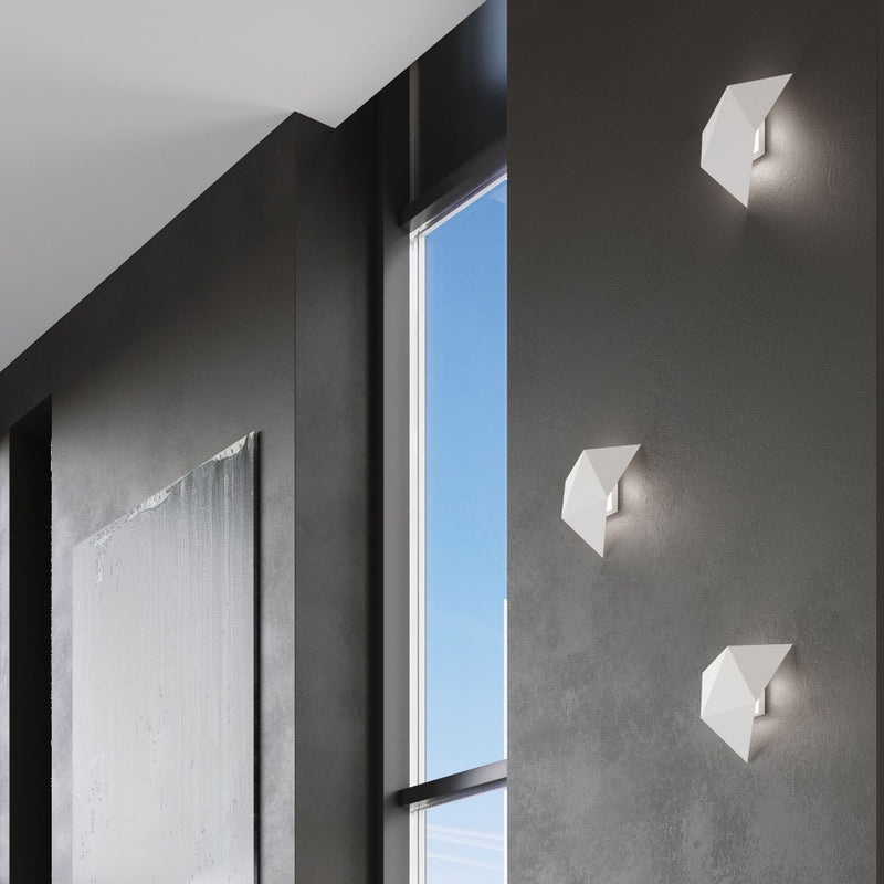 Wall lamp steel Solido modern Design G9