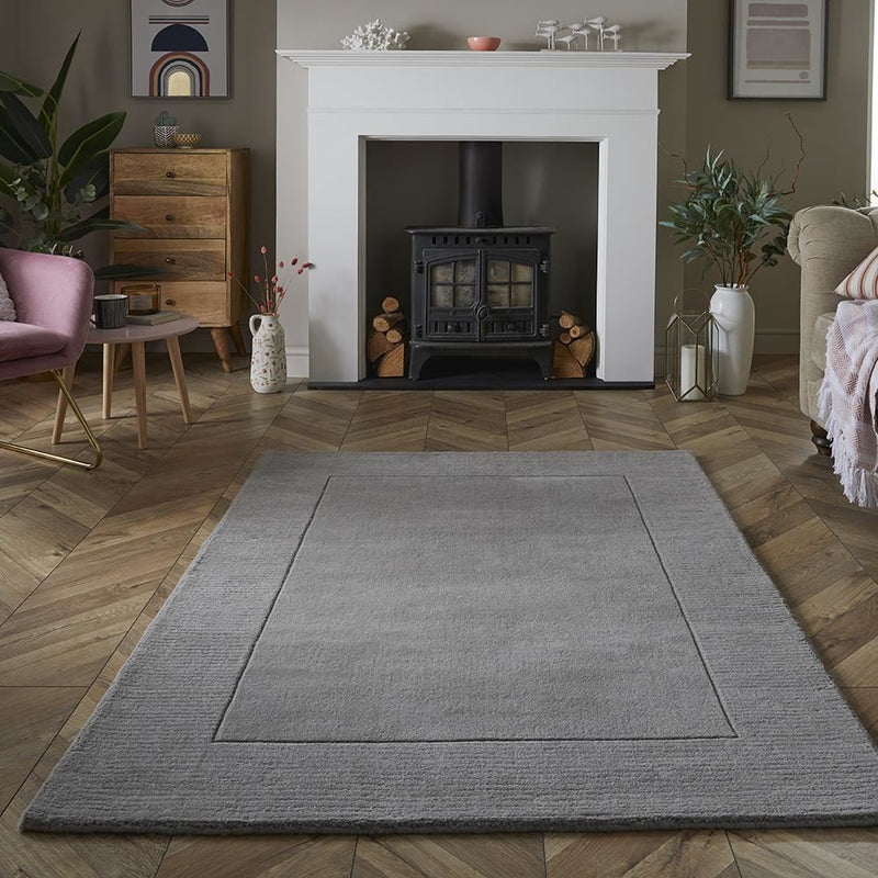 Esme Wool 160x230cm Silver Rug