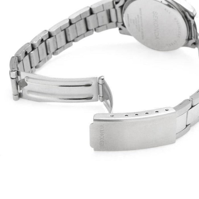 Sekonda Ladies Analogue Stainless Steel Date Bracelet Watch 2097