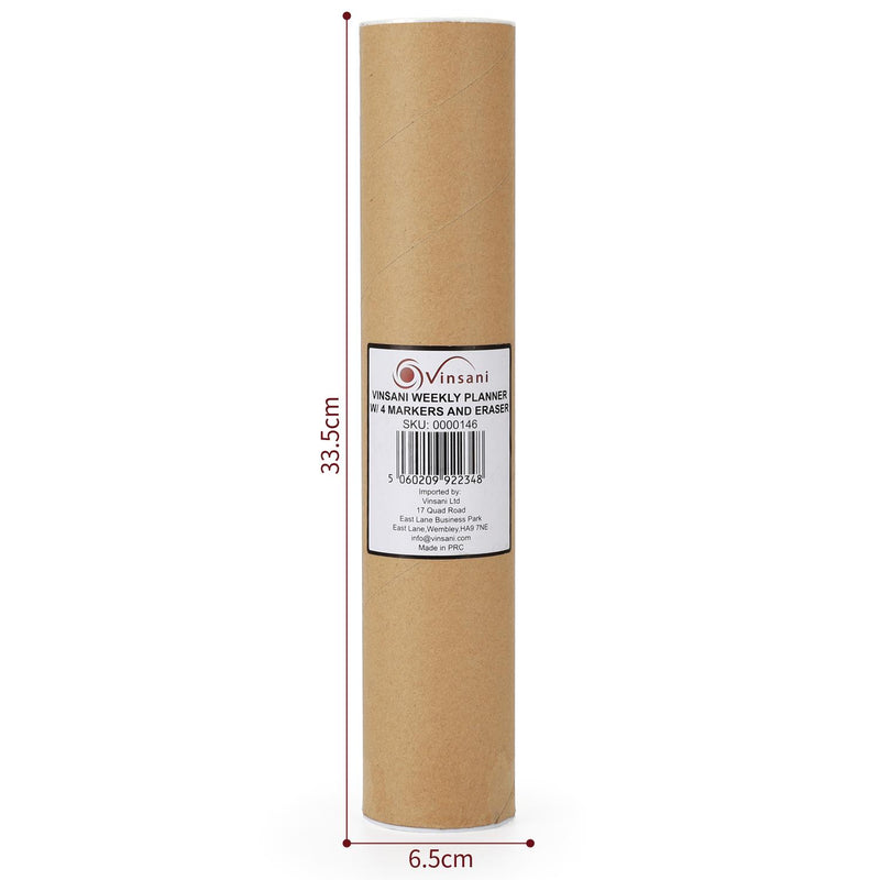 Vinsani Weekly Planner 4 Markers & Eraser 0000146