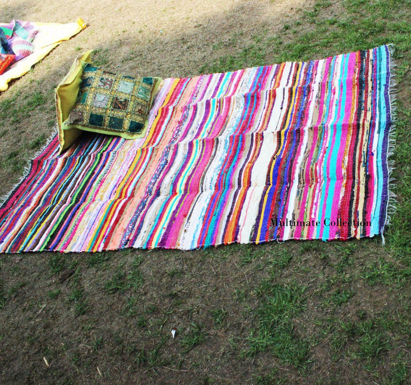 Hand Made Multicolor CHINDI 90 X 150