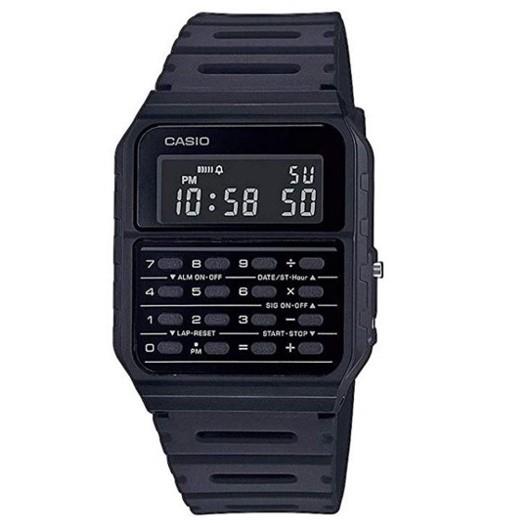 Casio Mens Digital Calculator Retro Dial With Black Plastic Strap Watch - CA-53WF-1BDF
