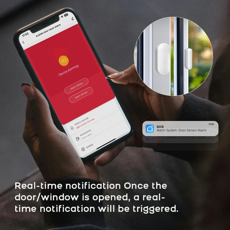 Wireless Home WIFI GSM Home Security With Motion Detector Sensor Burglar Alarm System APP Control Support Alexa