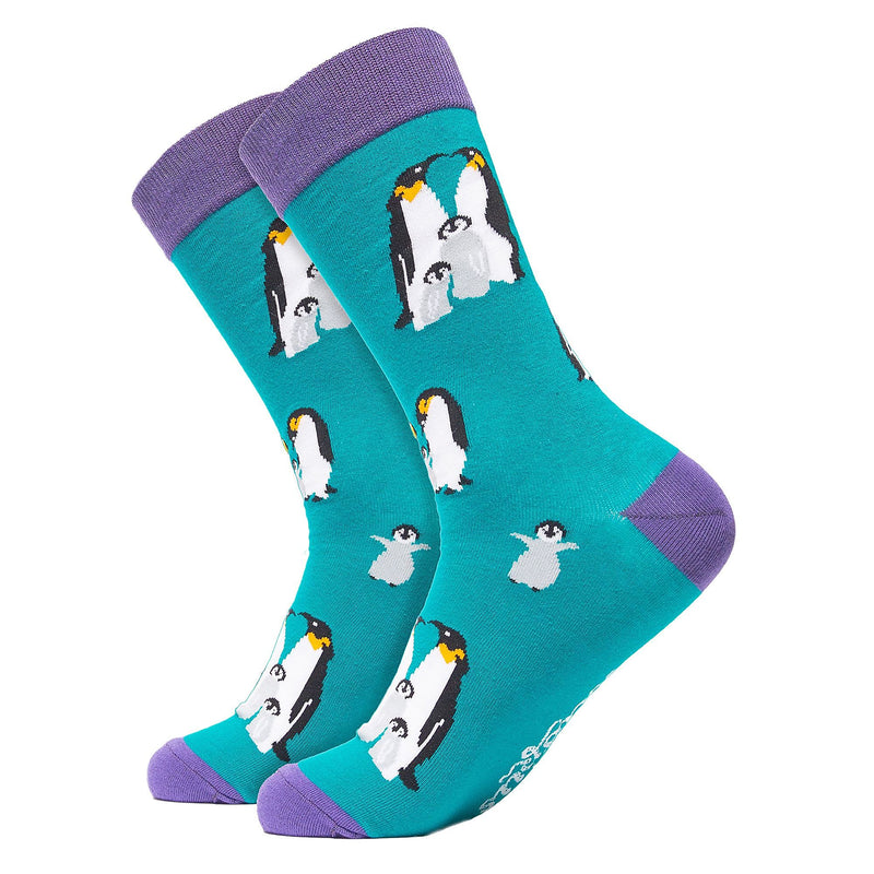1 Pack Mens & Ladies Bird Pattern Crew Cotton Socks
