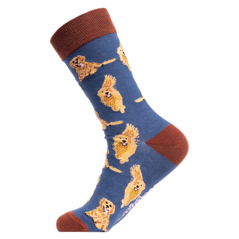 1 Pack Mens & Ladies Novelty Dog Crew Cotton Socks