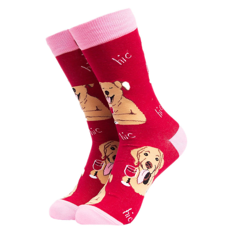 1 Pack Mens & Ladies Novelty Dog Crew Cotton Socks