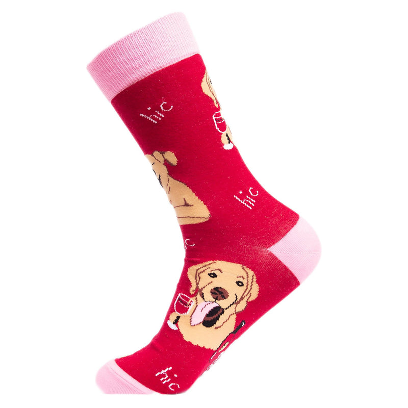 1 Pack Mens & Ladies Novelty Dog Crew Cotton Socks
