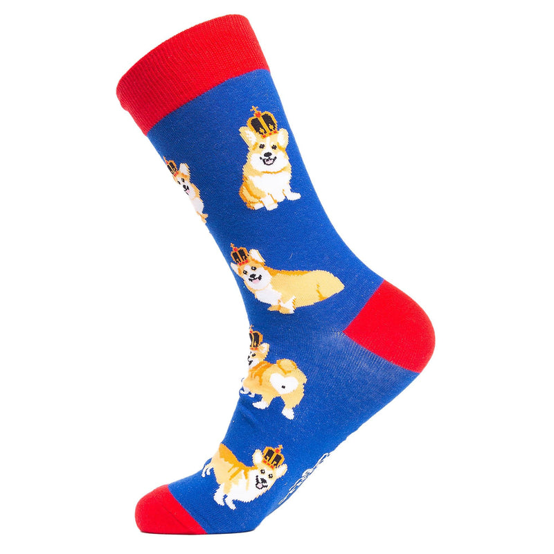 1 Pack Mens & Ladies Novelty Dog Crew Cotton Socks