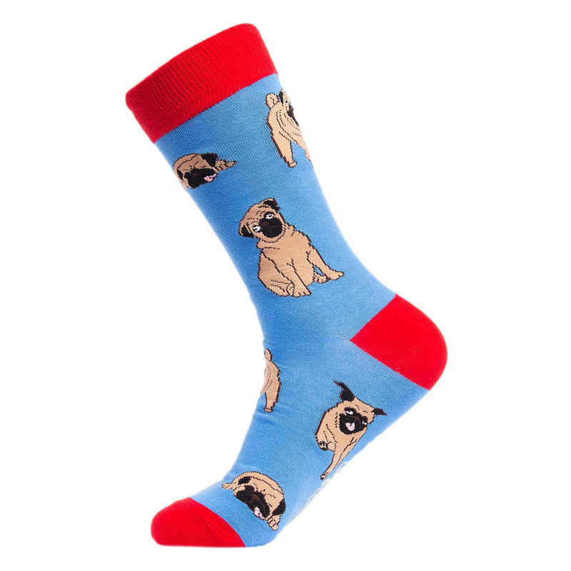 1 Pack Mens & Ladies Novelty Dog Crew Cotton Socks