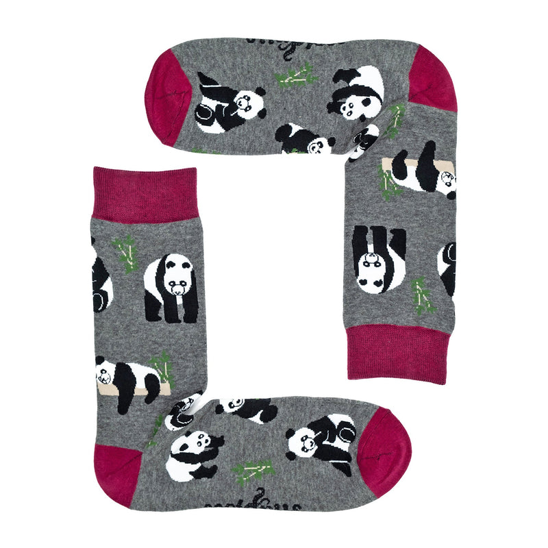 1 Pack Mens & Ladies Animal Design Crew Cotton Socks