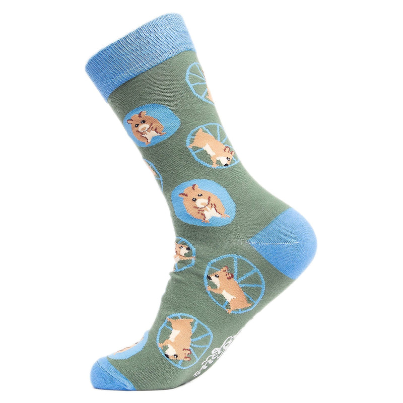 1 Pack Mens & Ladies Animal Design Crew Cotton Socks