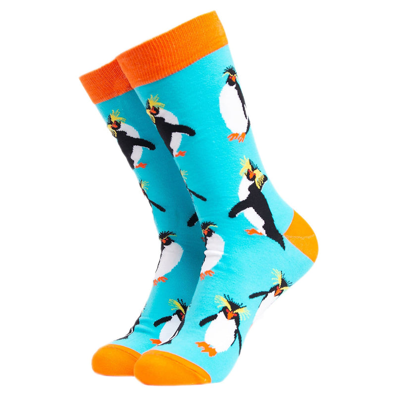 1 Pack Mens & Ladies Bird Pattern Crew Cotton Socks