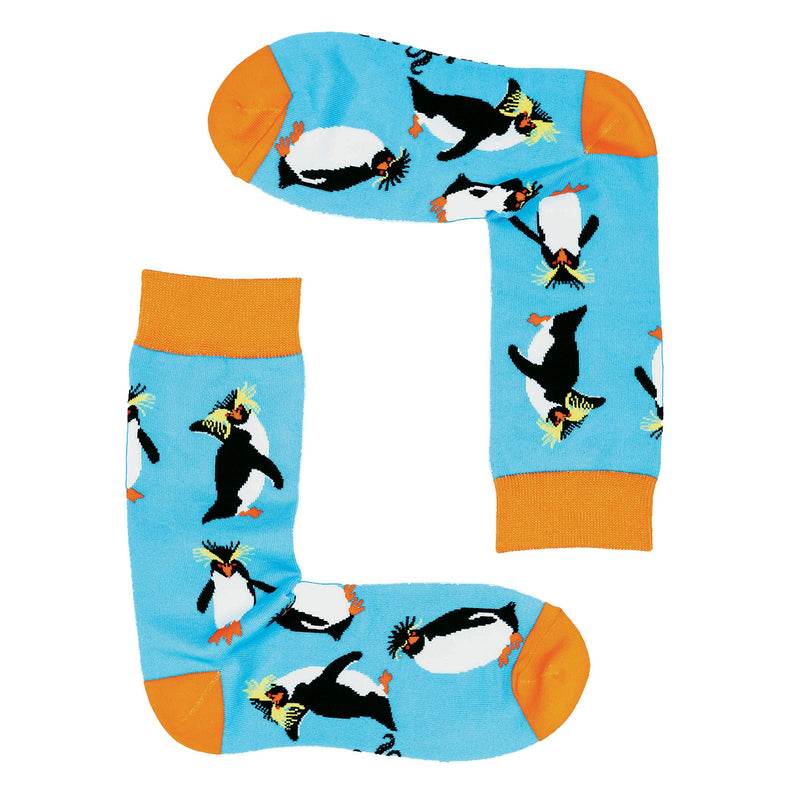 1 Pack Mens & Ladies Bird Pattern Crew Cotton Socks