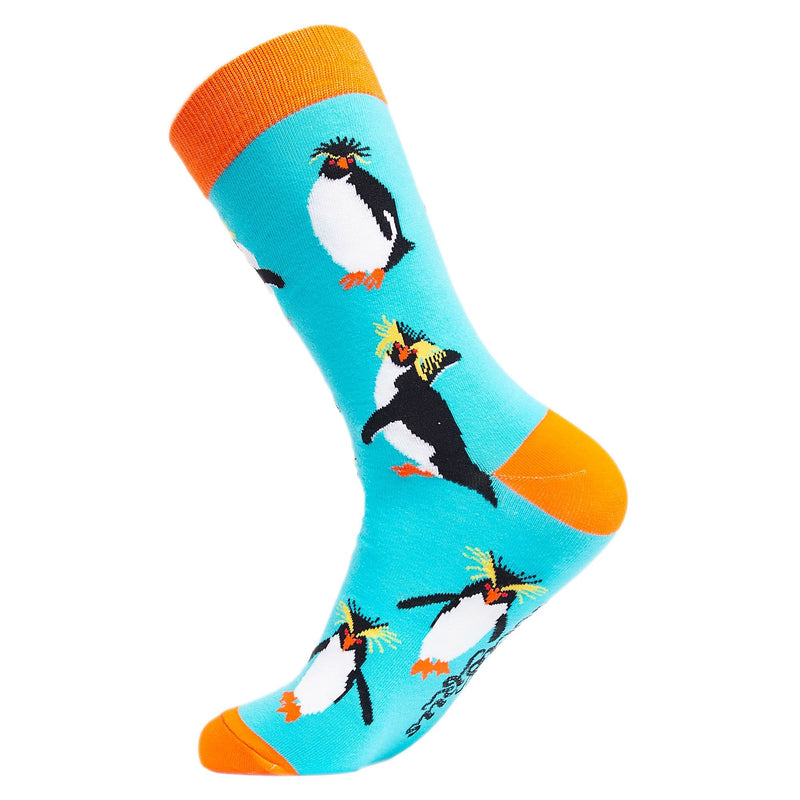 1 Pack Mens & Ladies Bird Pattern Crew Cotton Socks