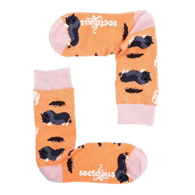 1 Pack Mens & Ladies Animal Design Crew Cotton Socks