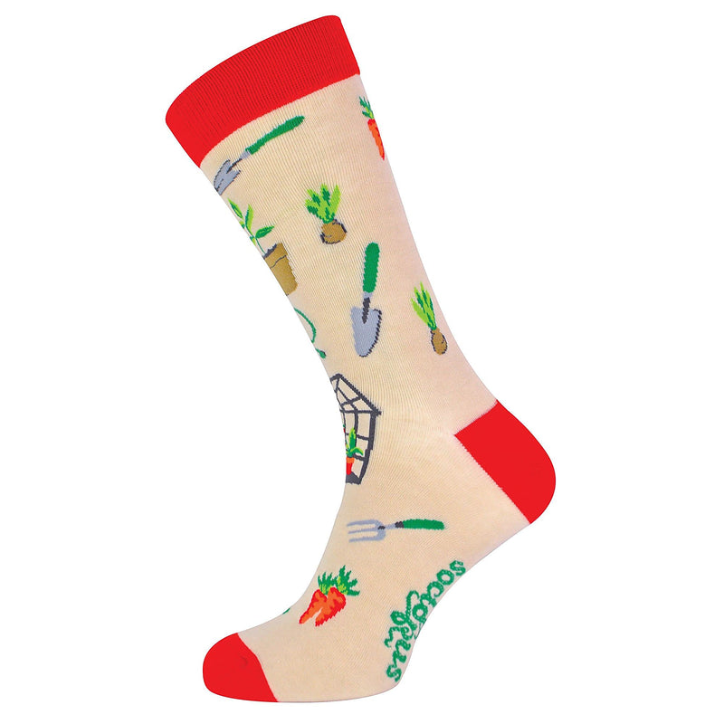 1 Pack Mens & Ladies Gardening Crew Cotton Socks