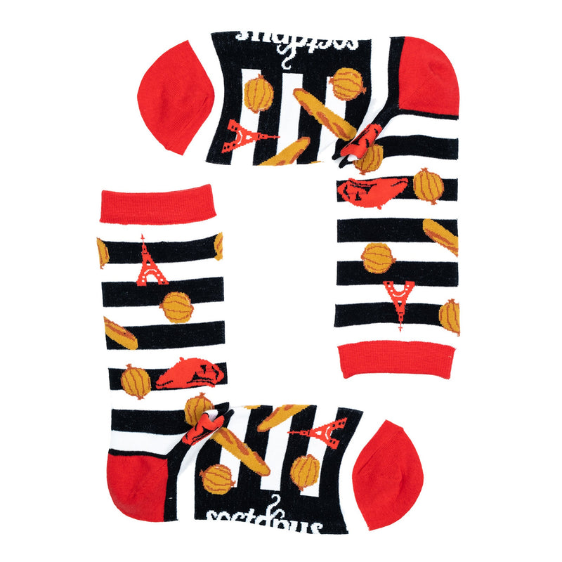 1 Pack Mens & Ladies Novelty Places Crew Cotton Socks