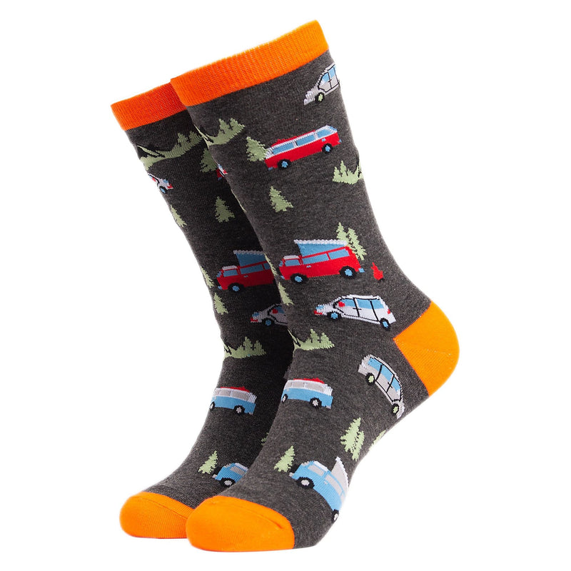 1 Pack Mens & Ladies Motor Car Crew Cotton Socks