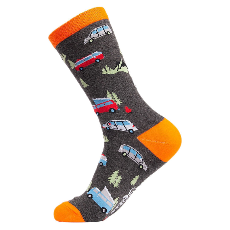1 Pack Mens & Ladies Motor Car Crew Cotton Socks