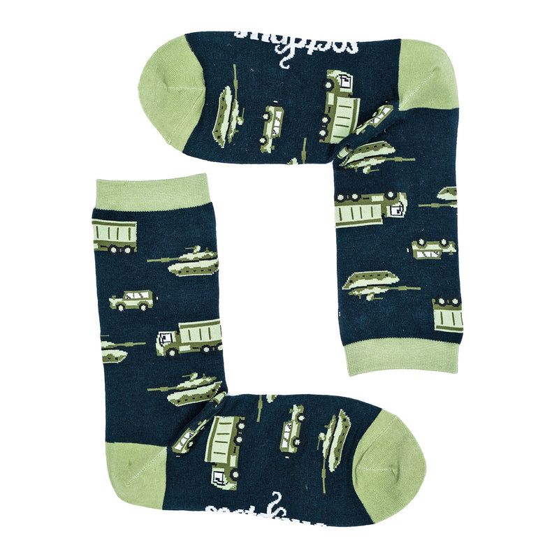 1 Pack Mens & Ladies Motor Car Crew Cotton Socks