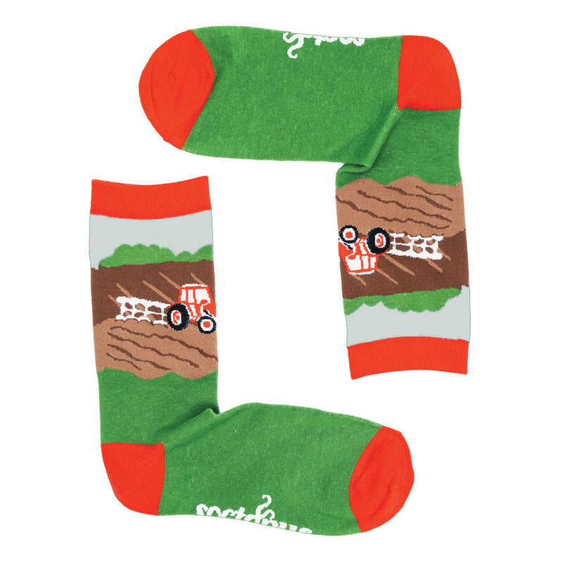 1 Pack Mens & Ladies Job Themed Crew Cotton Socks