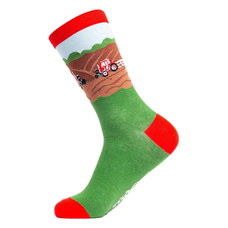 1 Pack Mens & Ladies Job Themed Crew Cotton Socks