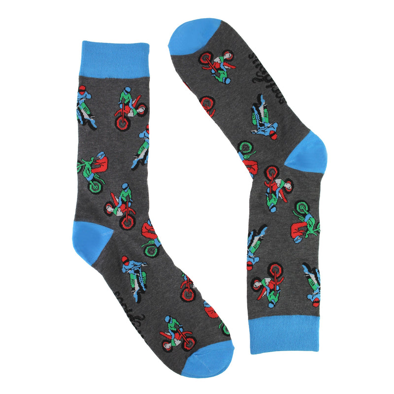 1 Pack Mens & Ladies Motor Car Crew Cotton Socks