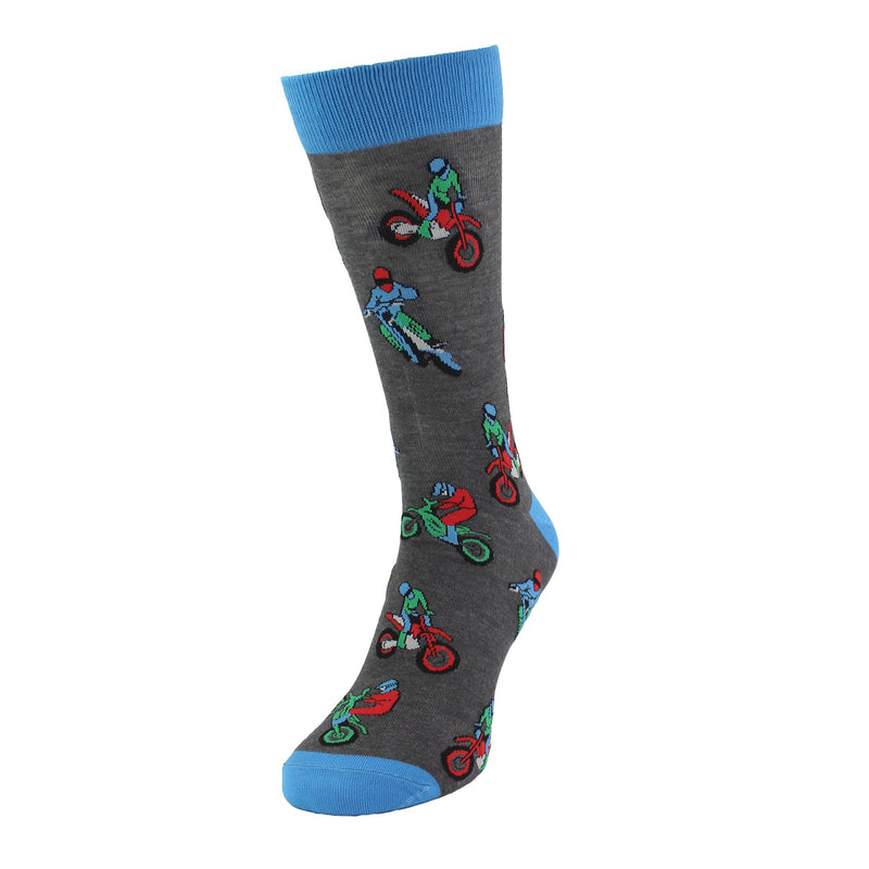 1 Pack Mens & Ladies Motor Car Crew Cotton Socks