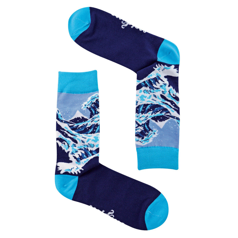 1 Pack Mens & Ladies Novelty Art Crew Cotton Socks
