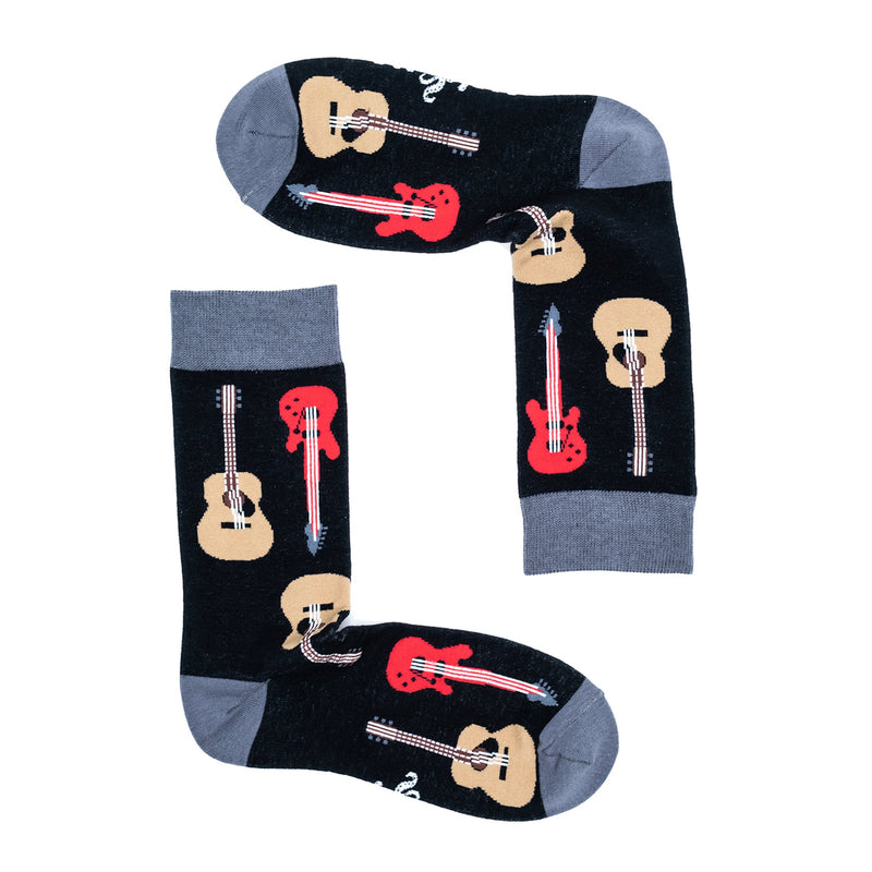 1 Pack Mens & Ladies Music Lover Gifts Crew Cotton Socks