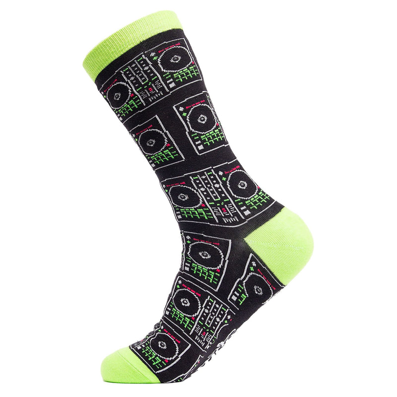 1 Pack Mens & Ladies Music Lover Gifts Crew Cotton Socks
